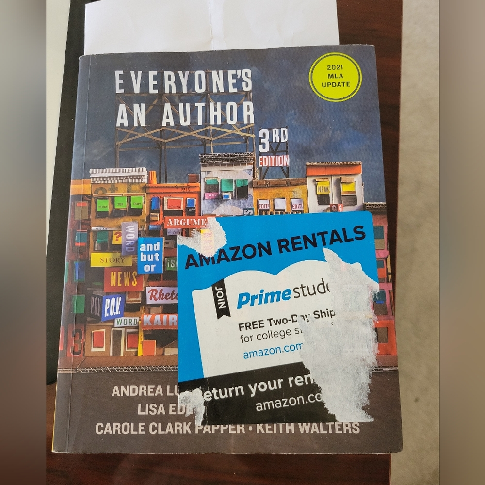 Everyone's an author 3rd edition